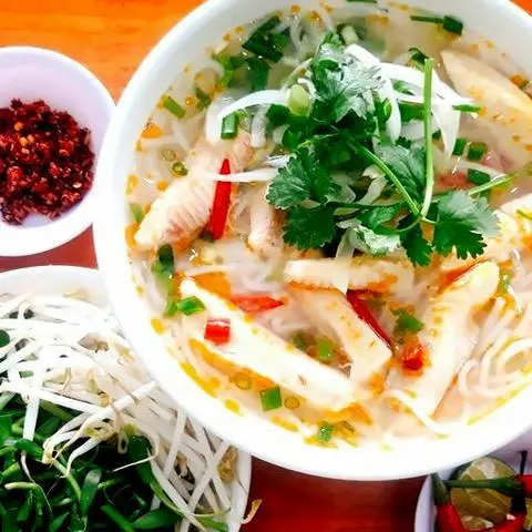 Hình ảnh Bún cá lóc hấp