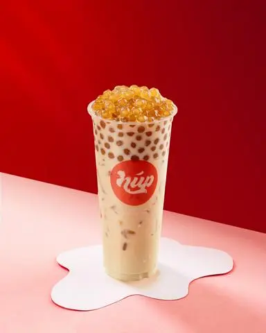 Hình ảnh Lục Trà Sữa SIÊU Trân Châu Hoàng Kim