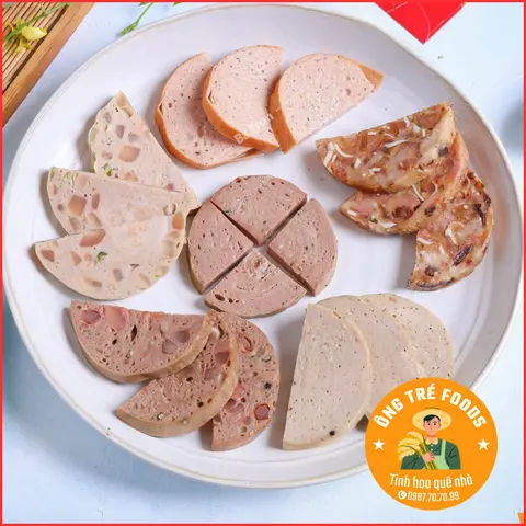 Hình ảnh Mix Các Loại Chả Quê Nguyên Chất - Phần Nhỏ