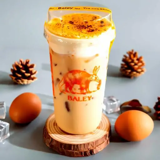 Hình ảnh Trà Oolong Sữa Kem Trứng Nướng