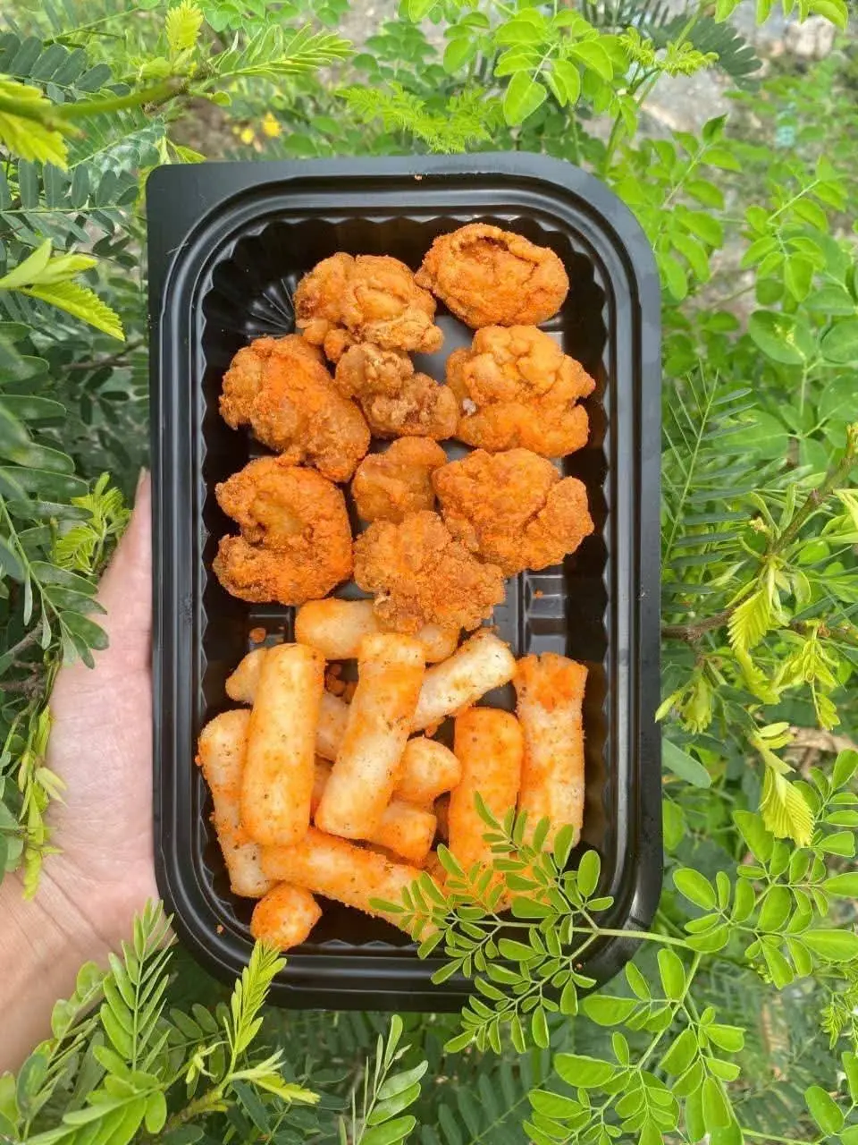 Hình ảnh Combo gà rán+ tokboki lắc phô mai