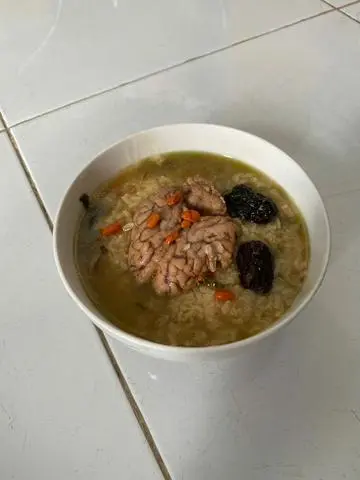 Hình ảnh Óc heo tần có cháo