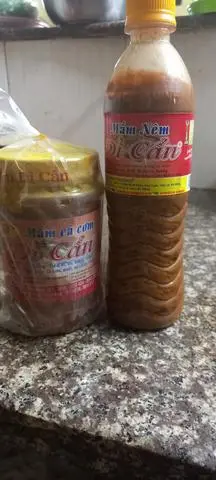 Hình ảnh mắm nêm Dì cân 