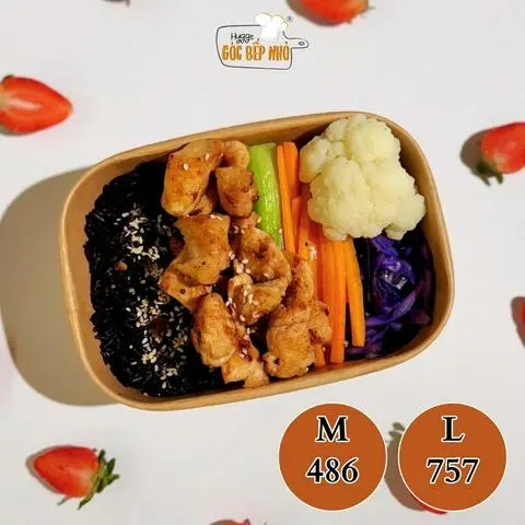Hình ảnh Cơm gạo lứt ức gà - Chicken breast