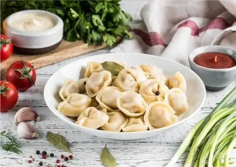 Hình ảnh Пельмени - Dumplings - Bánh Bao Nga