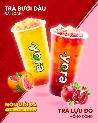 Hình ảnh [NEW] Trà Lựu Đỏ Hồng Kông [L]
