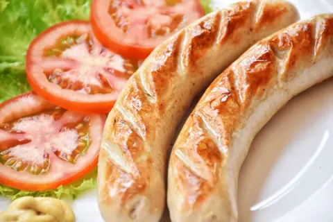 Hình ảnh Cơm Chiên Xúc Xích Đức
