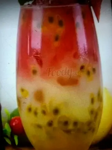 Hình ảnh yakult ép dưa hấu chanh dây tươi 