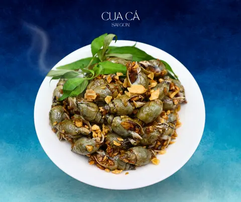 Hình ảnh Ốc Cà Na Cháy Tỏi 300gr