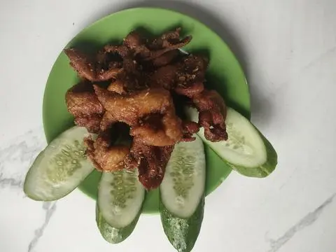 Hình ảnh da gà không cơm 