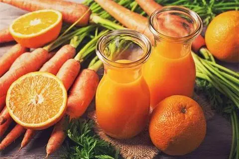 Hình ảnh Ép Cam Cà Rốt