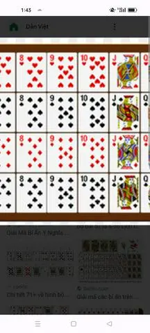 Hình ảnh 1 Bộ bài tây 52 lá 