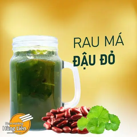 Hình ảnh Rau má đậu đỏ