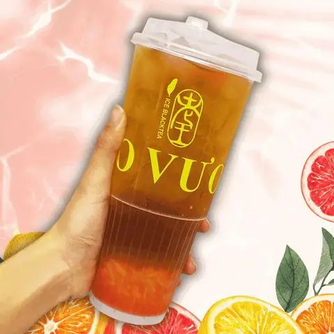Hình ảnh Trà xanh bưởi hồng