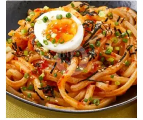 Hình ảnh Mì trộn Udon sợi mì vàng khô xương heo
