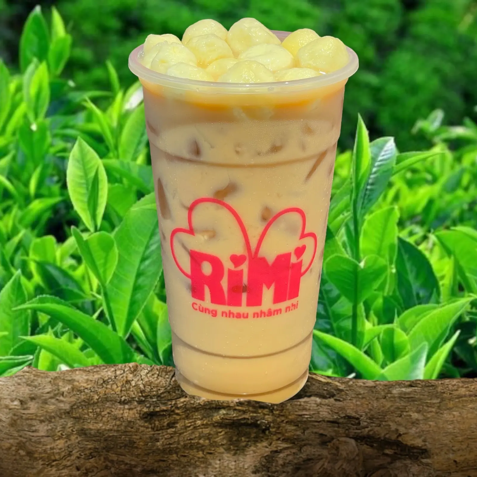 Hình ảnh Trà sữa phô mai viên