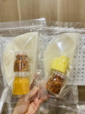 Hình ảnh Dẻo cuốn muối béo hành ruốc NHỎ