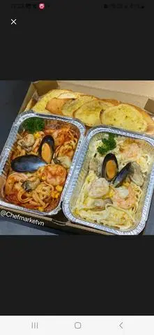 Hình ảnh Combo 2 phần mì Ý - bánh mì