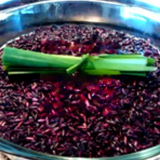 Hình ảnh Xôi nếp than (nữa ký xôi không)