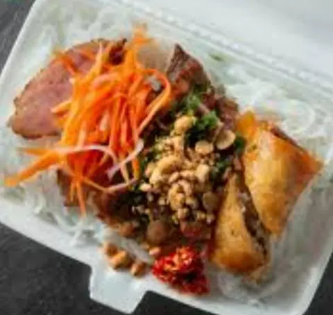 Hình ảnh combo bún thịt nướng thập cẩm +_Bún mắm nêm +1cam 