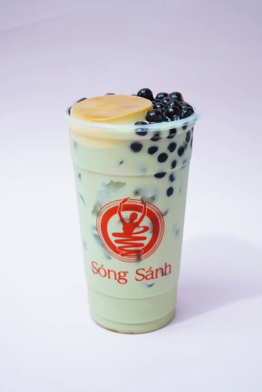 Hình ảnh Ts Thái xanh - Trân châu - Bánh Flan trứng