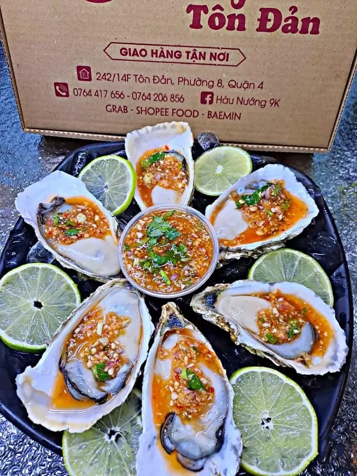 Hình ảnh hàu sữa Nhật sốt thái 6 con 