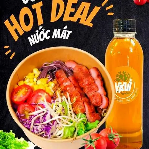 Hình ảnh Combo bún gạo lứt nem nướng - nước mát