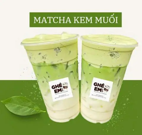Hình ảnh Matcha kem muối