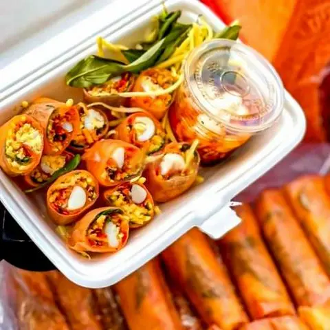 Hình ảnh Bánh tráng cuốn