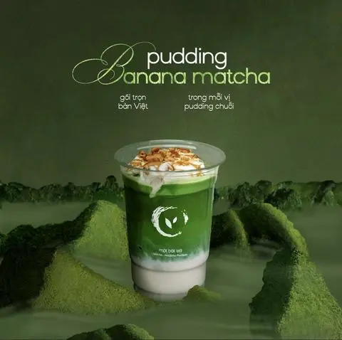 Hình ảnh Banana Pudding Matcha