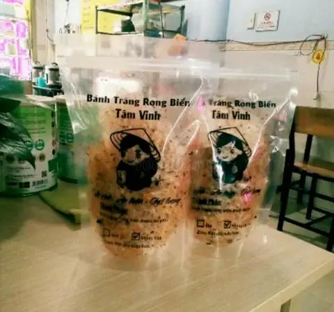 Hình ảnh Bánh Tráng Rong Biển