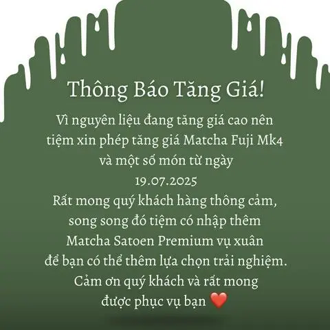 Hình ảnh Thông Báo Tăng Giá
