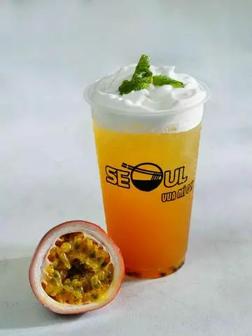 Hình ảnh lục trà chanh dây machiato