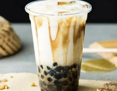 Hình ảnh Sữa Tươi Trân Châu Đường Đen