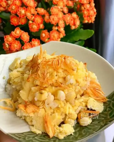 Hình ảnh xôi bắp hộp lớn 