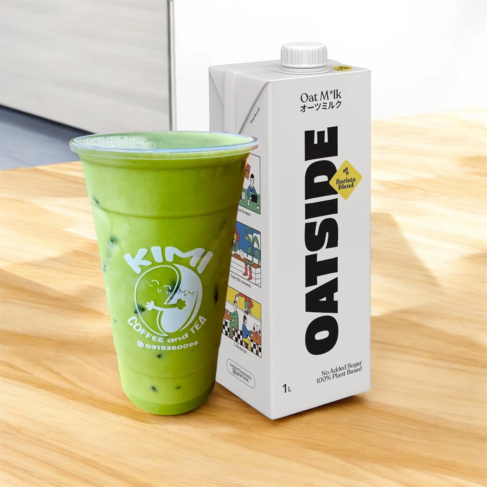 Hình ảnh cold wish matcha sữa yến mạch 700ml