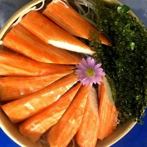Hình ảnh Sashimi thanh cua - 10pc