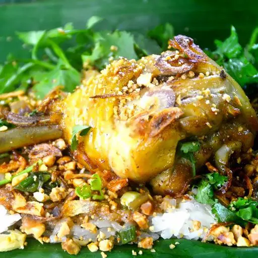 Hình ảnh Xôi đùi gà