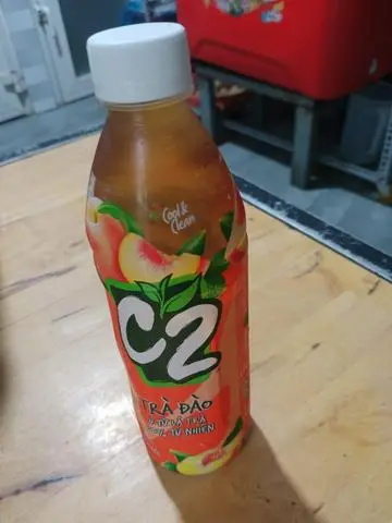 Hình ảnh Trà C2 Đào Kèm Tẩy Đá 