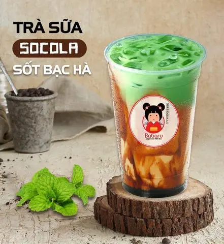 Hình ảnh Trà Sữa Sốt Socola Bạc Hà 