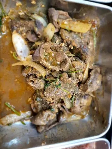 Hình ảnh Cơm lòng gà xào ngũ vị