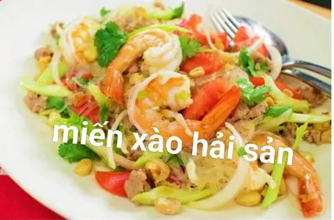 Hình ảnh Mì gói xào hải sản