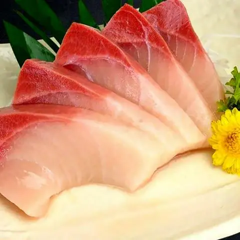 Hình ảnh Cá Cam Sashimi 5pc - Yellowtail Sashimi 
