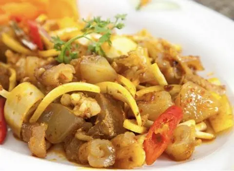 Hình ảnh Gân Bò Xào Sa Tế