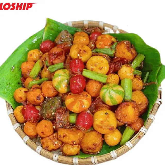 Hình ảnh Combo viên chiên mắm tỏi thập cẩm nhỏ 
