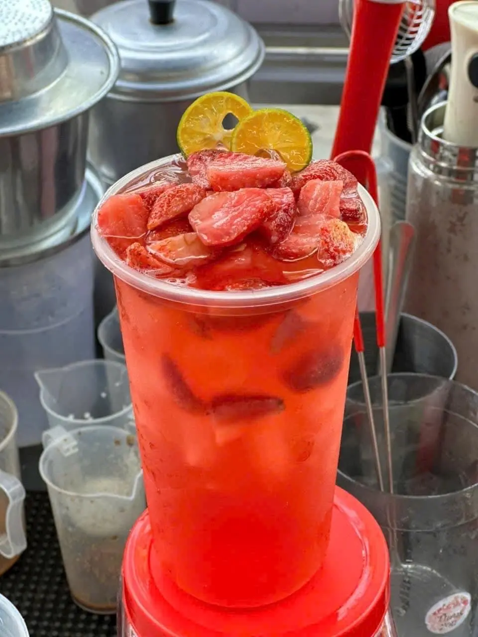 Hình ảnh Trà dâu tươi