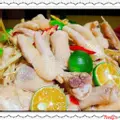Hình ảnh Chân gà trộn sả tắc 