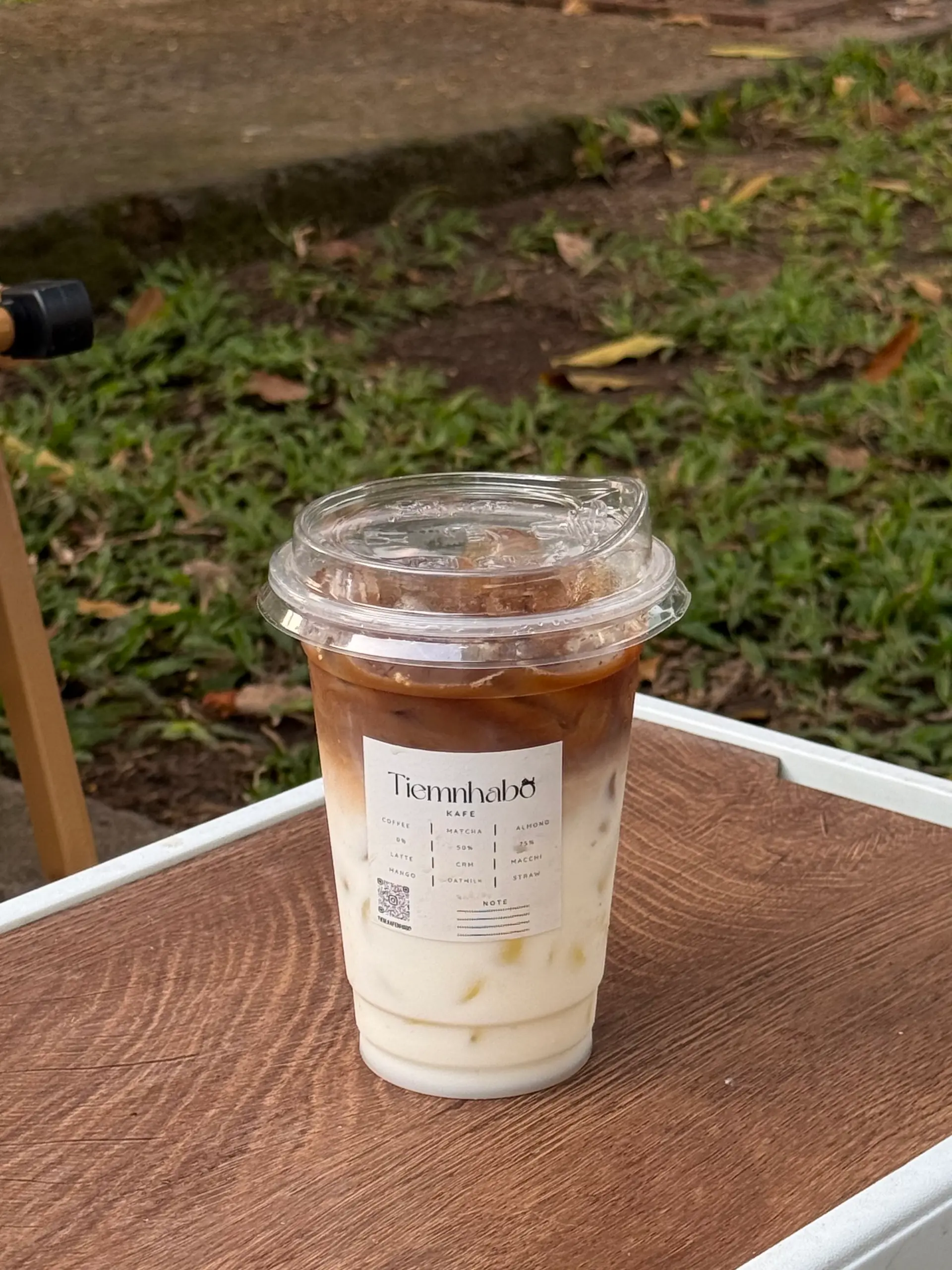 Hình ảnh Latte hạnh nhân