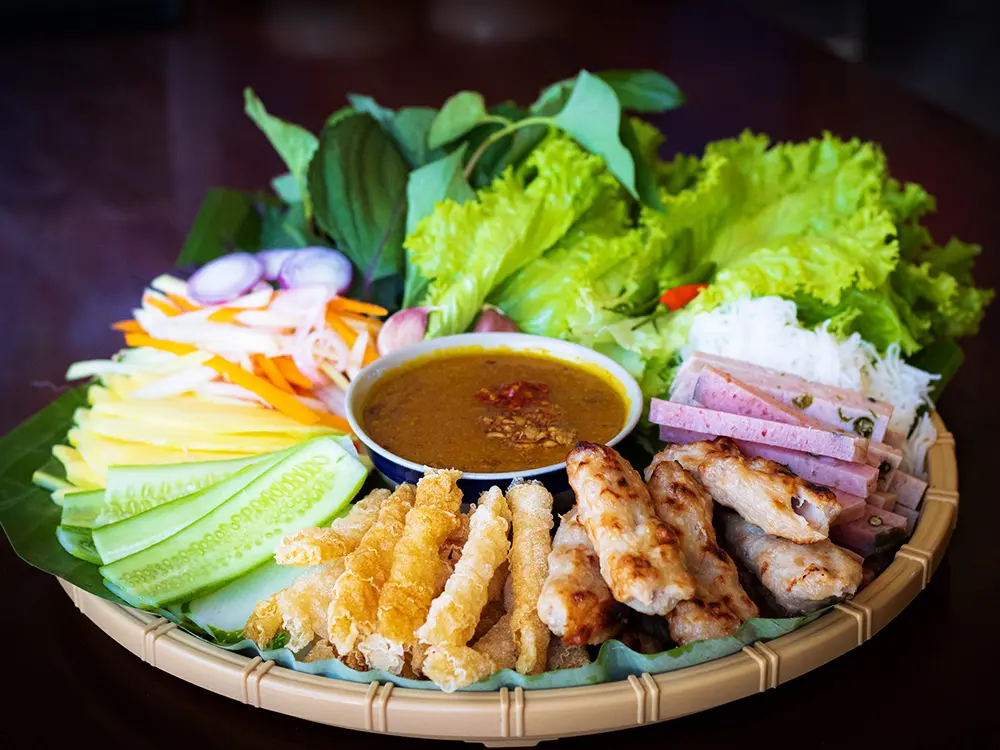 Hình ảnh Combo 2 nem nướng ninh hòa đặc biệt - 2 sữa chua phô mai