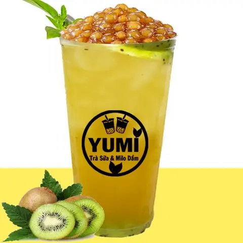 Hình ảnh Trà Kiwi Tươi Dầm Trân Châu (Size 700ml)